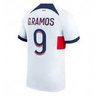 Billiga Paris Saint-Germain Goncalo Ramos #9 Borta fotbollskläder 2023-24 Kortärmad